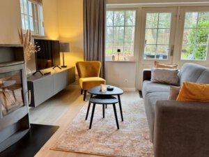 woonkamer tuin klein